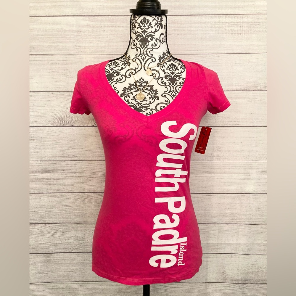 Miami Style | NWT South Padre Island V-Neck Tee